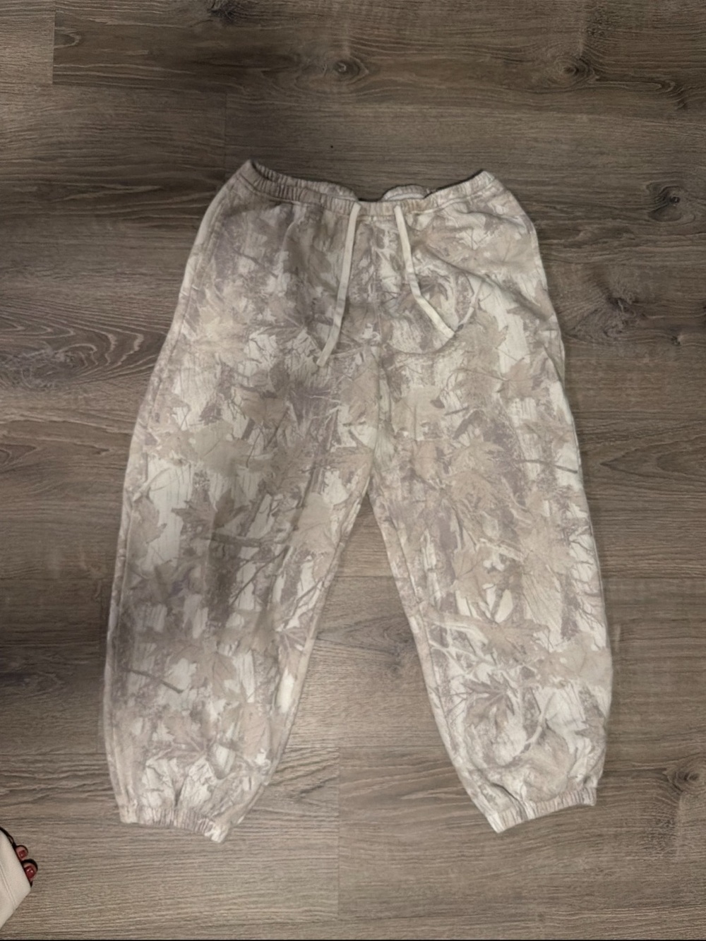 Hollister Neutral Camouflage Joggers